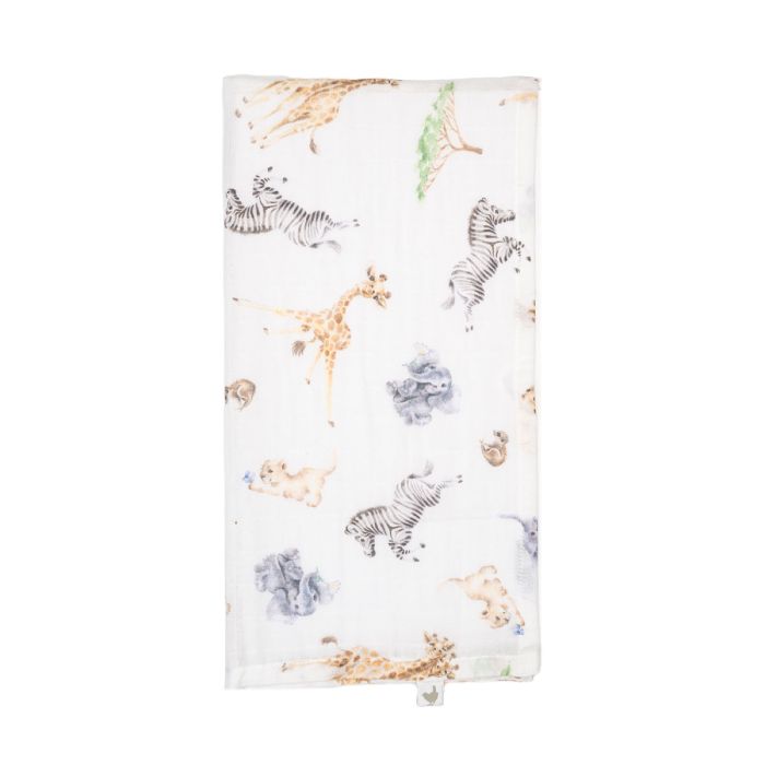 Set Anrheg Wrendale - Muslin | Wrendale Muslin Gift Set - Little Savannah