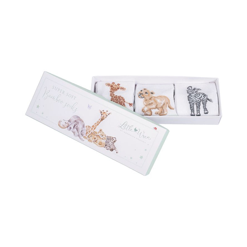 Sanau Babi | Wrendale Little Savanah Baby Sock Set - 6-12 Months