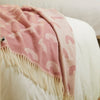 Blanced Babi Merino Tweedmill - Enfys | Tweedmill Merino Baby Blanket - Rainbow