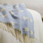 Blanced Babi Merino Tweedmill - Defaid | Tweedmill Merino Baby Blanket - Sheep