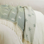 Blanced Babi Merino Tweedmill - Sêr | Tweedmill Merino Baby Blanket - Stars