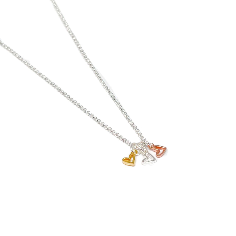 Cadwen Calonnau Miriam | Miriam Hearts Necklace