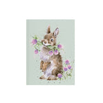 Llyfr Nodiadau Wrendale A6 - Cwningen | Wrendale A6 Notebook - 'Head Clover Heels' Rabbit