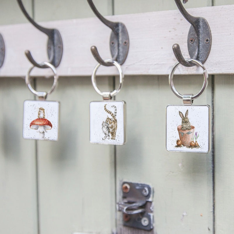 Cylch Goriadau Wrendale | Wrendale Keyring - 'He's a Fun-Gi"