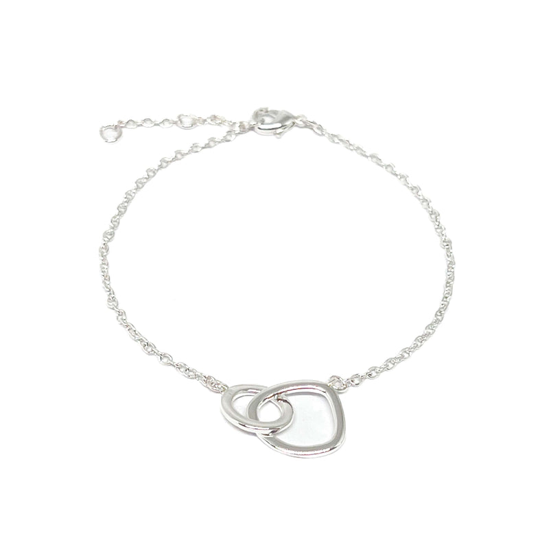 Breichled Orla - Arian | Orla Circles Bracelet - Silver
