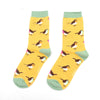 Sanau - Robin Goch | Miss Sparrow Socks - Robins Yellow