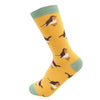 Sanau - Robin Goch | Miss Sparrow Socks - Robins Yellow