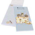 Llyfr Rhestr Siopa Wrendale | Wrendale Shopping Pad - Crackers About Cheese