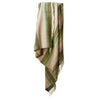 Blanced Penglin / Ysgwyddau Gwlân Cymreig - | Welsh Wool Shoulder / Knee Blanket -  Botanical Stripe