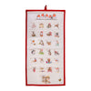 Calendar Adfent Ffabrig | Wrendale Fabric Advent Calendar