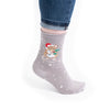 Sanau Bambŵ Llygoden Nadolig | Wrendale Christmas Bamboo Socks - Christmas Mouse