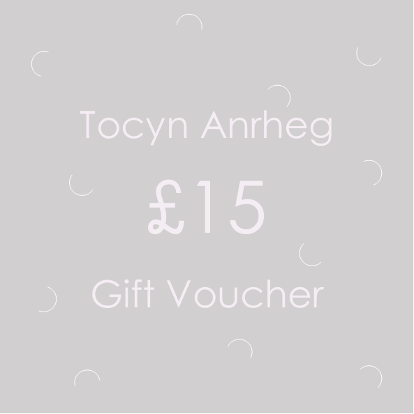 Tocyn Anrheg £15 | £15 Gift Voucher