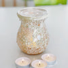 Llosgwr Olew | Oil Burner - Gold Crackle
