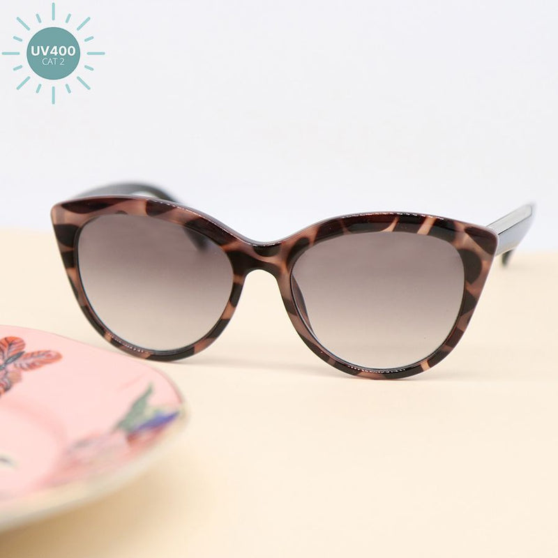 Sbectol Haul | Sunglasses - Cat Eye Frame grey Mix Tortoiseshell