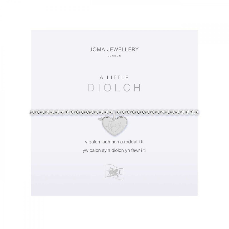 Breichled Joma – Diolch | Joma Jewellery Bracelet – A Little Diolch