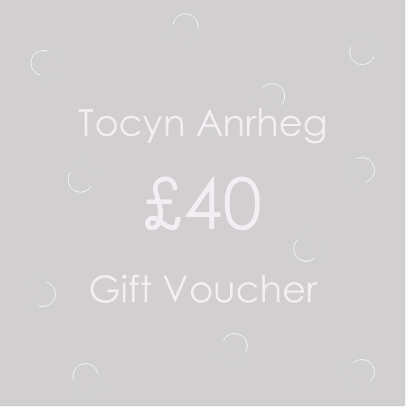 Tocyn Anrheg £40 | £40 Gift Voucher