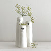 Triawd o Fasys Blagur Porslen | East of India Trio of Bud Vases - Love You Always