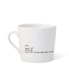 Mwg Borslen | Porcelain Mug - Strong Women Make Waves