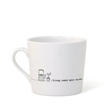 Mwg Borslen | Porcelain Mug - Strong Women Make Waves