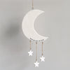 Addurn Lleuad a Sêr | East of India Porcelain Mobile Moon & Stars