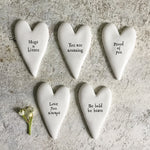 Anrheg Bychan | Tiny Heart Token – Hugs & Kisses