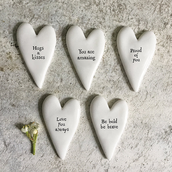 Anrheg Bychan | Tiny Heart Token – Hugs & Kisses