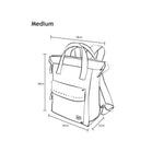 Bag Roka | ROKA Bantry B Medium Sustainable - Flax (Canvas)