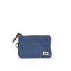 Pwrs Roka | ROKA Carnaby Small Sustainable Wallet - Burnt Blue (Canvas)