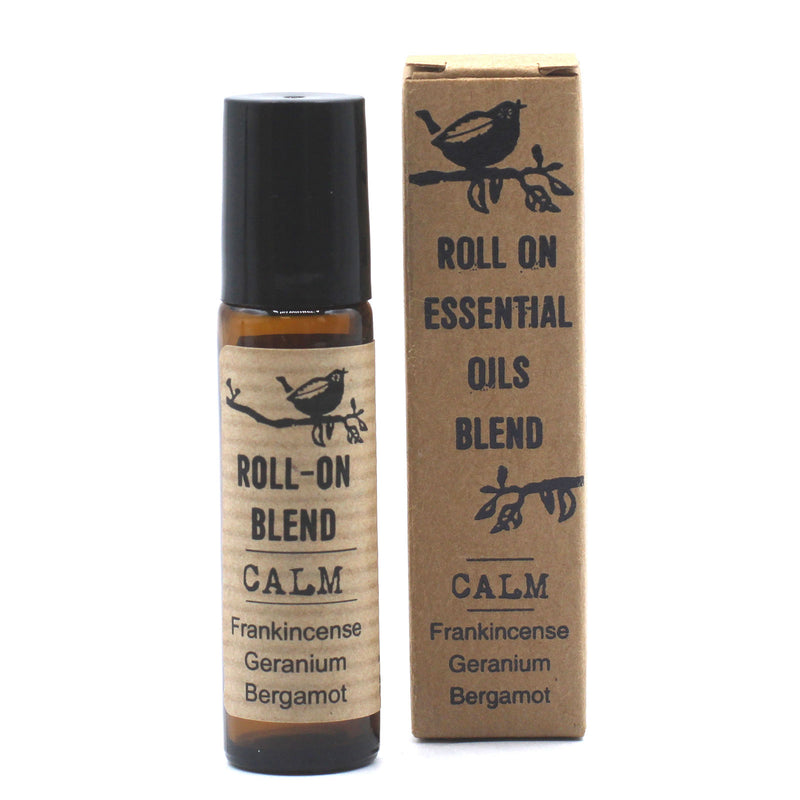 Olew Hanfodol i'r Croen | Agnes & Cat Roll On Essential Oil Blend - CALM