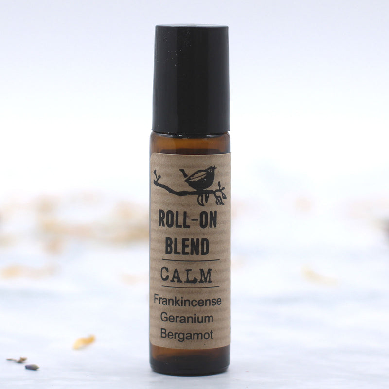 Olew Hanfodol i'r Croen | Agnes & Cat Roll On Essential Oil Blend - CALM