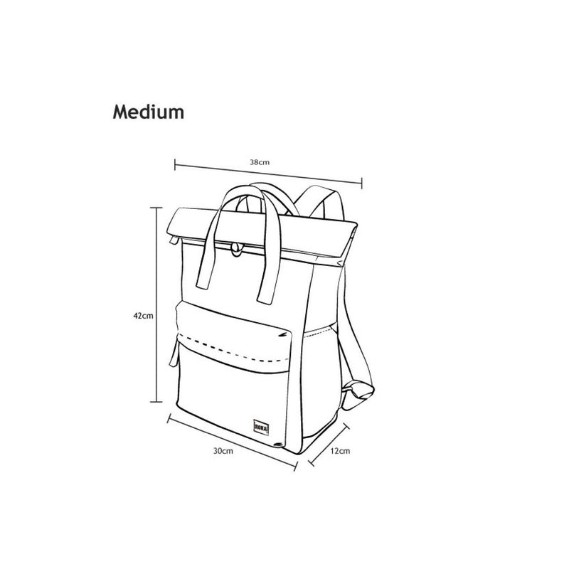 Bag Roka | ROKA Canfield B Medium Sustainable - Plum (Nylon)