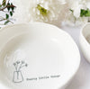 Desgyl Borslen | East of India Porcelain Trinket Dish - Pretty Little Things