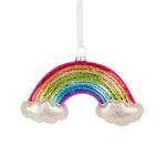 Addurn Gwydr | Glass Bauble - Rainbow
