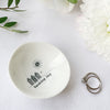 Desgyl Fechan Borslen | East of India Small Porcelain Dish - Sunshiny Days