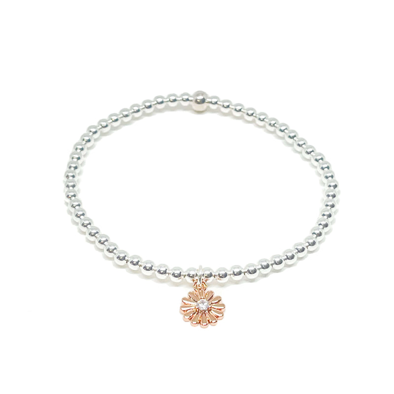 Breichled Freya - Aur Coch | Freya Bracelet - Rose Gold