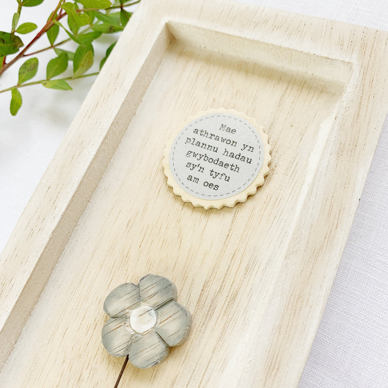 Addurn Diolch Athrawon - 1 | Thank you Teacher Frame Decoration - 1
