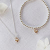 Breichled Calon Plentyn – Aur Coch | Children’s Heart Bracelet – Rose Gold