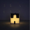 Ty Bychan Serameg | Little Ceramic House with LED light - F