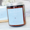 Cannwyll Aromatherapi - Meddwl Clir | Aromatherapy Candle - Clear Thinking