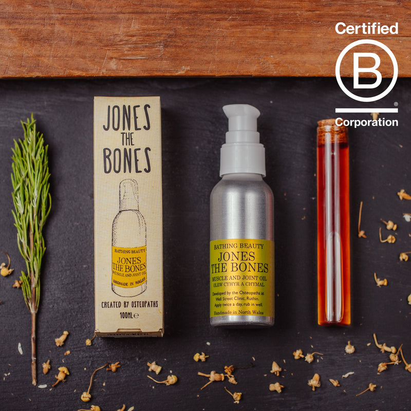 Olew Tylino Jones The Bones | Jones the Bones Massaging Muscle and Joint Oil