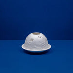 Cromen Borslen Pili Pala | Butterflies Porcelain Dome