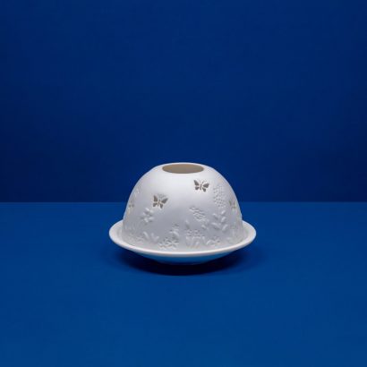 Cromen Borslen Pili Pala | Butterflies Porcelain Dome