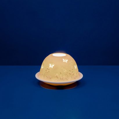 Cromen Borslen Pili Pala | Butterflies Porcelain Dome