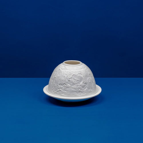 Cromen Borslen Coedwig Hud | Enchanted Forest Porcelain Dome