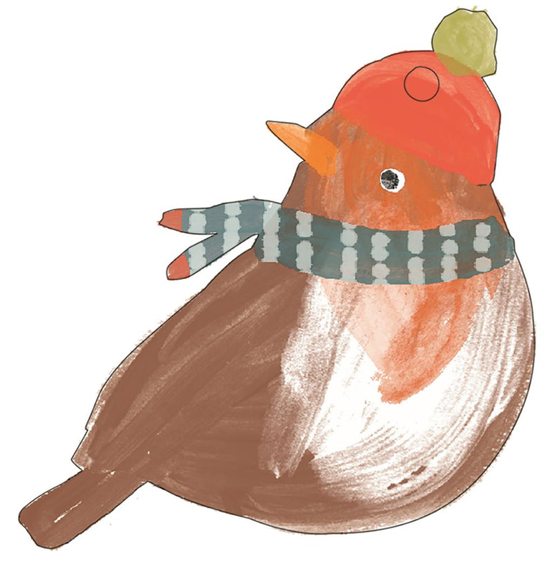Tagiau Anrheg | Pack of 6 Gift Tags - Christmas Robin