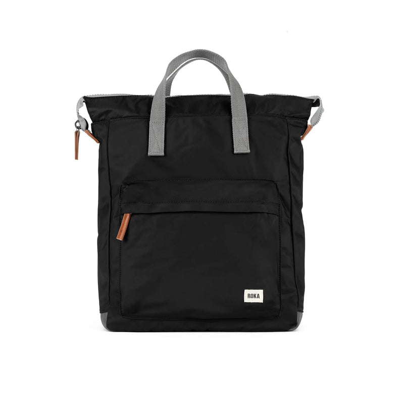 Bag Roka | ROKA Bantry B Medium Sustainable - Black (Nylon)