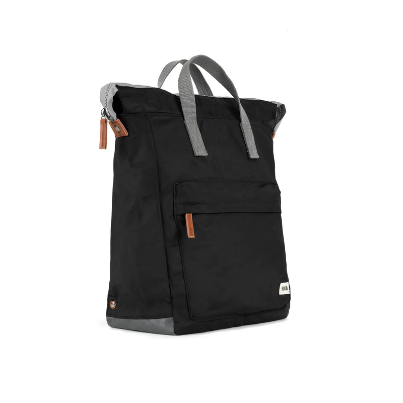 Bag Roka | ROKA Bantry B Medium Sustainable - Black (Nylon)