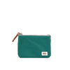 Pwrs Roka | ROKA Carnaby Small Sustainable Wallet - Teal (Canvas)