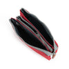 Pwrs Roka | ROKA Carnaby Small Sustainable Wallet - Mars Red (Canvas)