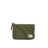 Pwrs Roka | ROKA Carnaby Small Sustainable Wallet - Moss (Canvas)